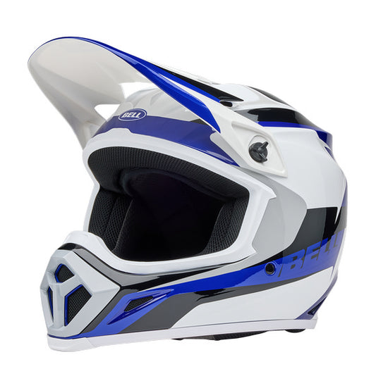 Bell MX-9 MIPS Rift Blue/White