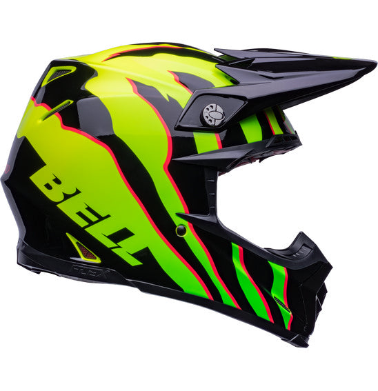 Bell MOTO-9S FLEX Claw Gloss Black/Green