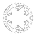 BRAKE DISC REAR MOTO MASTER NITRO GAS GAS 240MM YAMAHA