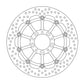 BRAKE DISC FRONT MOTO MASTER HALO FLOATING ALU OFFSET 320MM