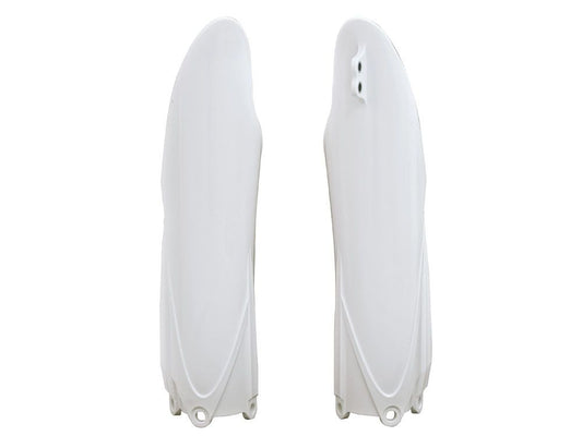 FORK PROTECTORS RTECH WHITE YAMAHA YZ YZX YZF YZFX