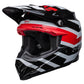 Bell MOTO-9S FLEX Banshee Gloss Black/Red