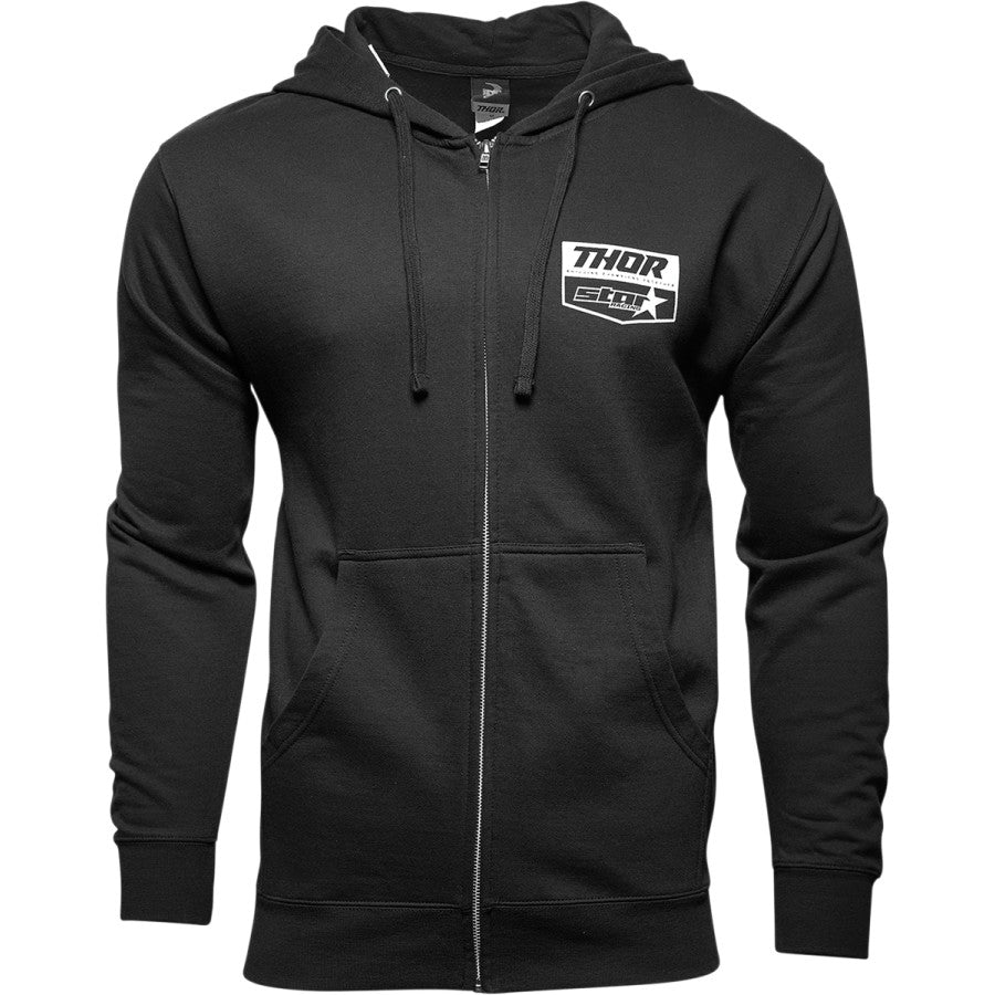 HOODY S24 THOR MX STAR RACING CHEVRON BLACK XL