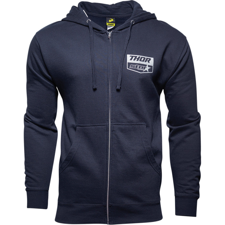 HOODY S24 THOR MX STAR RACING CHEVRON NAVY LARGE