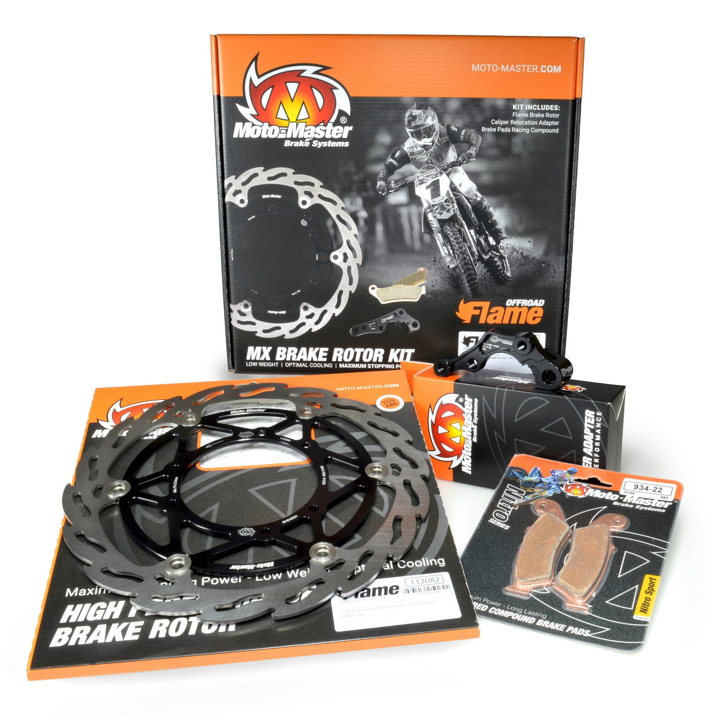 BRAKE KIT MOTO MASTER REAR DISC OVERSIZE KIT GASGAS HUSQVARAN KTM STARK VARG