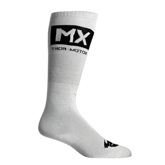 SOCKS S22 THOR MX COOL GREY/BLACK SIZE 6-9