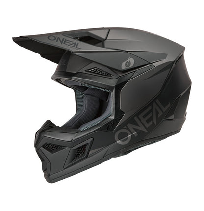 O'Neal 2026 3SRS SOLID Helmet - Black/Grey