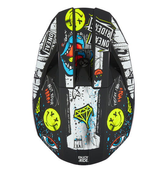 O'Neal 2025 Youth 3SRS RANCID Helmet - Multi