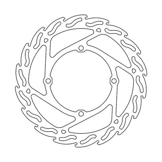 BRAKE DISC FRONT MOTO MASTER FLAME 270MM SUZUKI RMZ250 19-ON RMZ450 18-ON