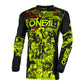 O'Neal 2025 Youth ELEMENT Attack Jersey - Black/Neon Yellow