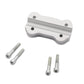 HANDLEBAR BAR RISER SW MOTECH 22MM HANDLEBARS SILVER KAWASAKI VERSYS 650 06-14