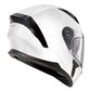 RJAYS APEX III Helmet - Solid Gloss Wht | Internal Sun-Shield