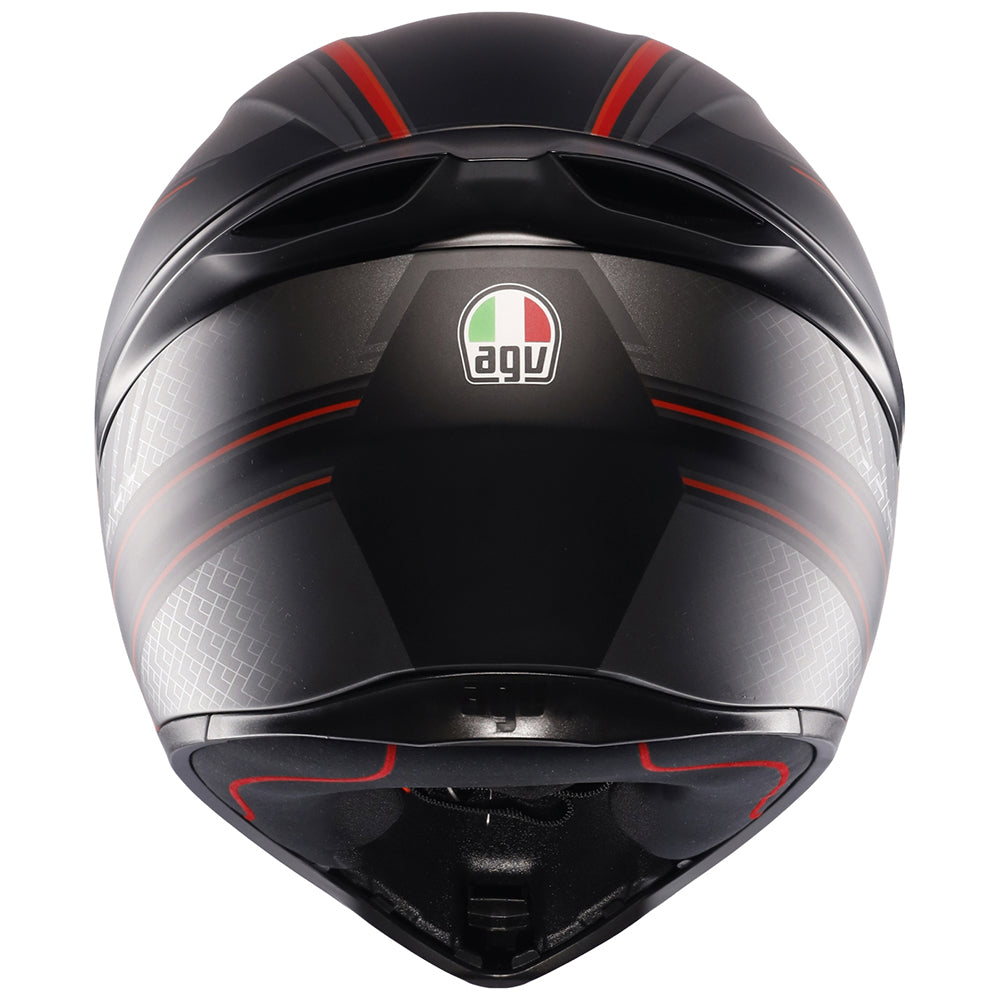 AGV K1 S [SLING MATT BLACK RED] 5