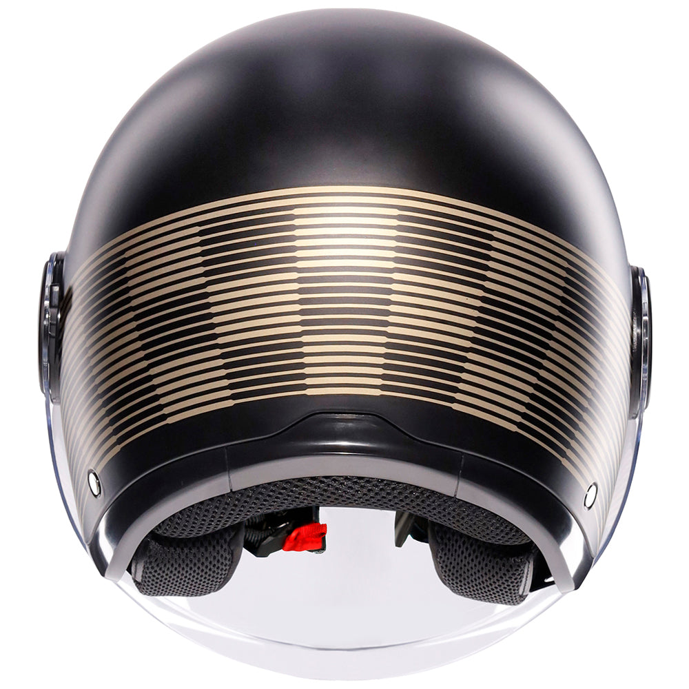 AGV ETERES [PONZA MATT BLACK GOLD] 6