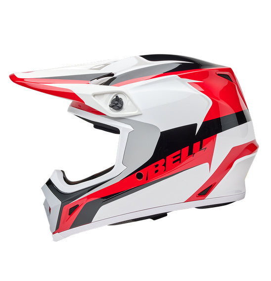 Bell MX-9 MIPS Rift Red/White