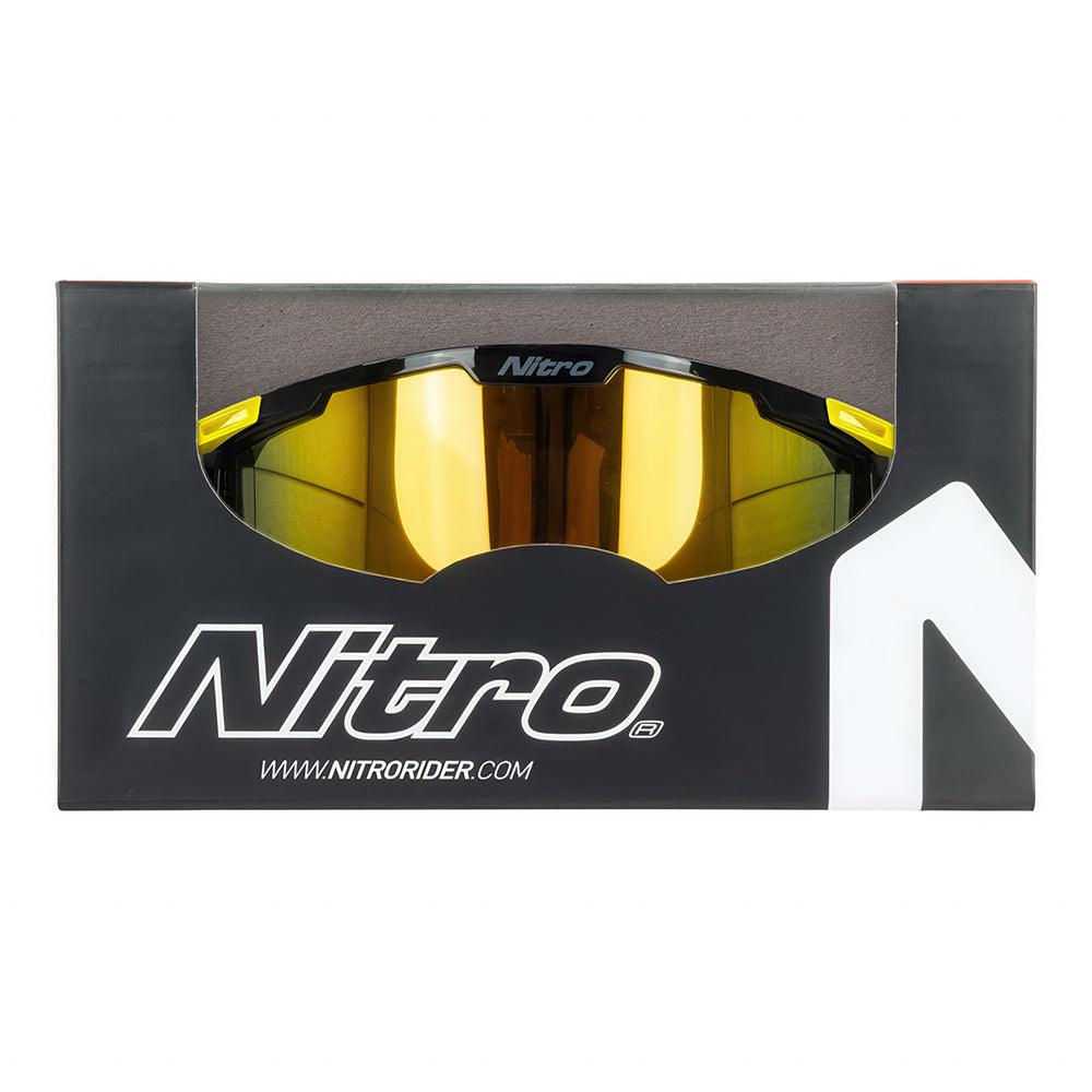 NITRO NV-100 GOGGLES [FLURO YELLOW] - 5