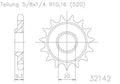 SPROCKET FRONT ESJOT KAWASAKI KX250F 06-20 14T