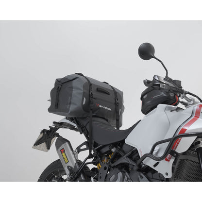 TAIL BAG SW MOTECH DRYBAG 35 LITRE WEATHERPROOF GREY BLACK