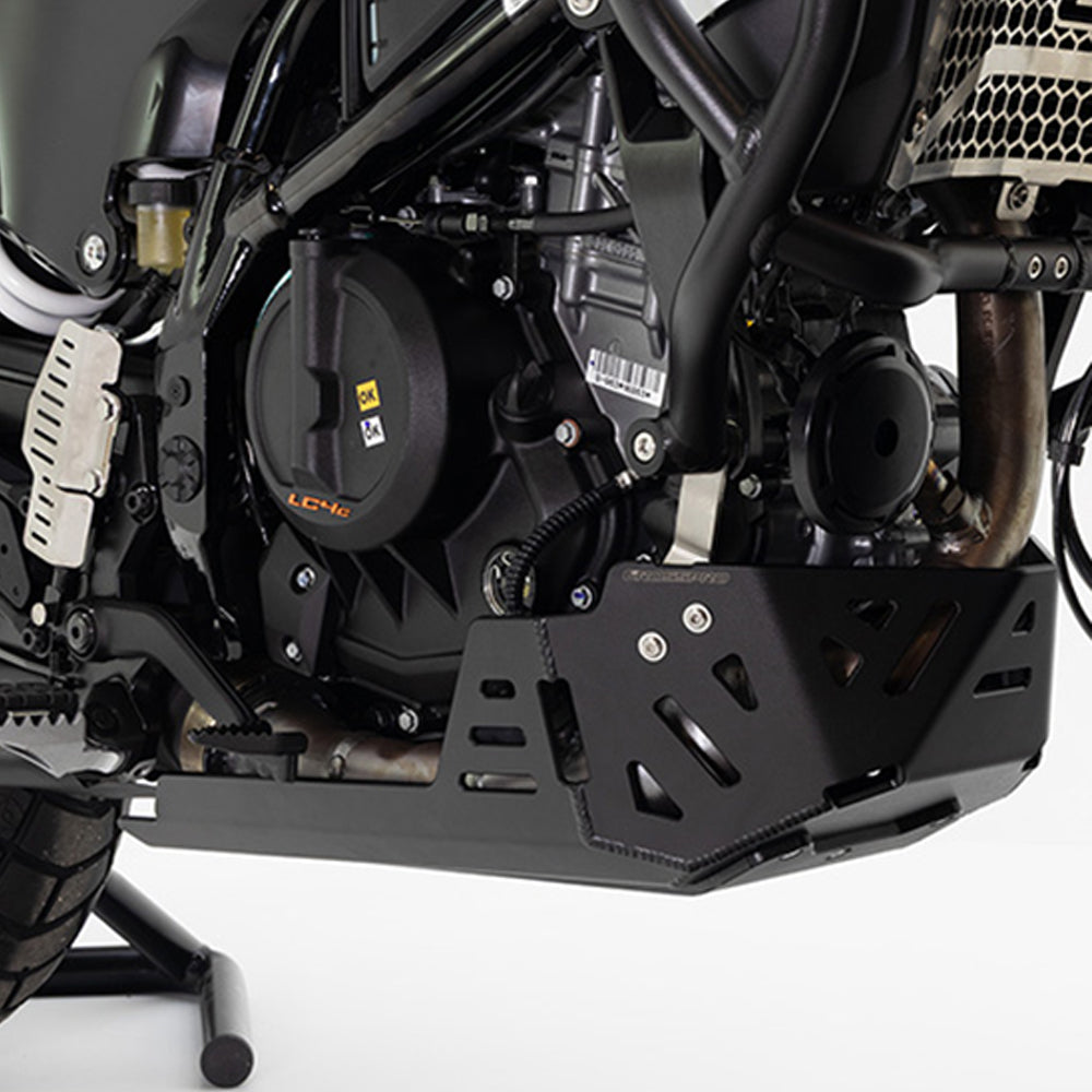 BASHPLATE CROSSPRO BLACK KTM 390 ADVENTURE R