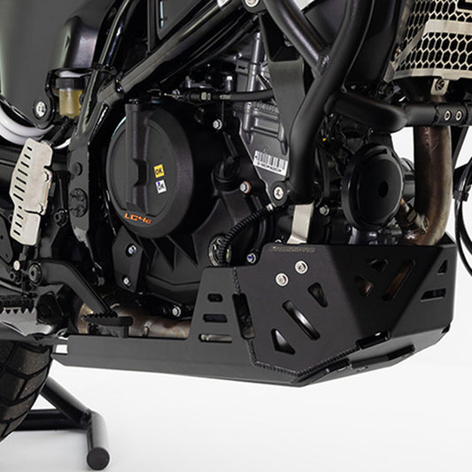 BASHPLATE CROSSPRO BLACK KTM 390 ADVENTURE R