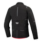 Ixon M-SKEID Jacket Blk/Neon Red - Touring Laminated