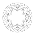 BRAKE DISC FRONT MOTO MASTER HALO FLOATING KTM HUSQVARNA 300MM