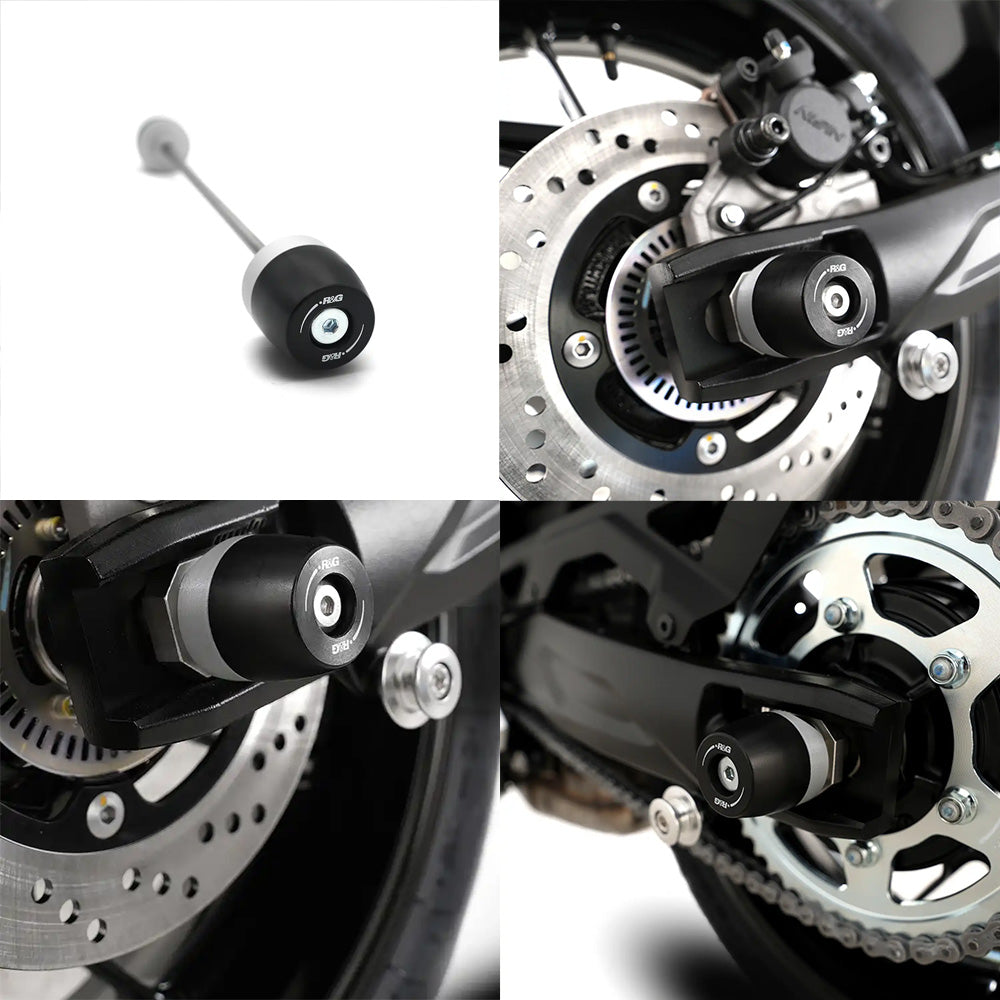 APEX Swingarm Protectors for the Suzuki GSX-8T '25-, GSX-8TT '25-, GSX-8S '23-,GSX-8R '24- & V-Strom 800/1050DE '23-