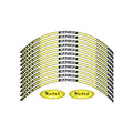 KEITI NON-REFLECTIVE WHEEL 3 STRIPE RACING WS820FY