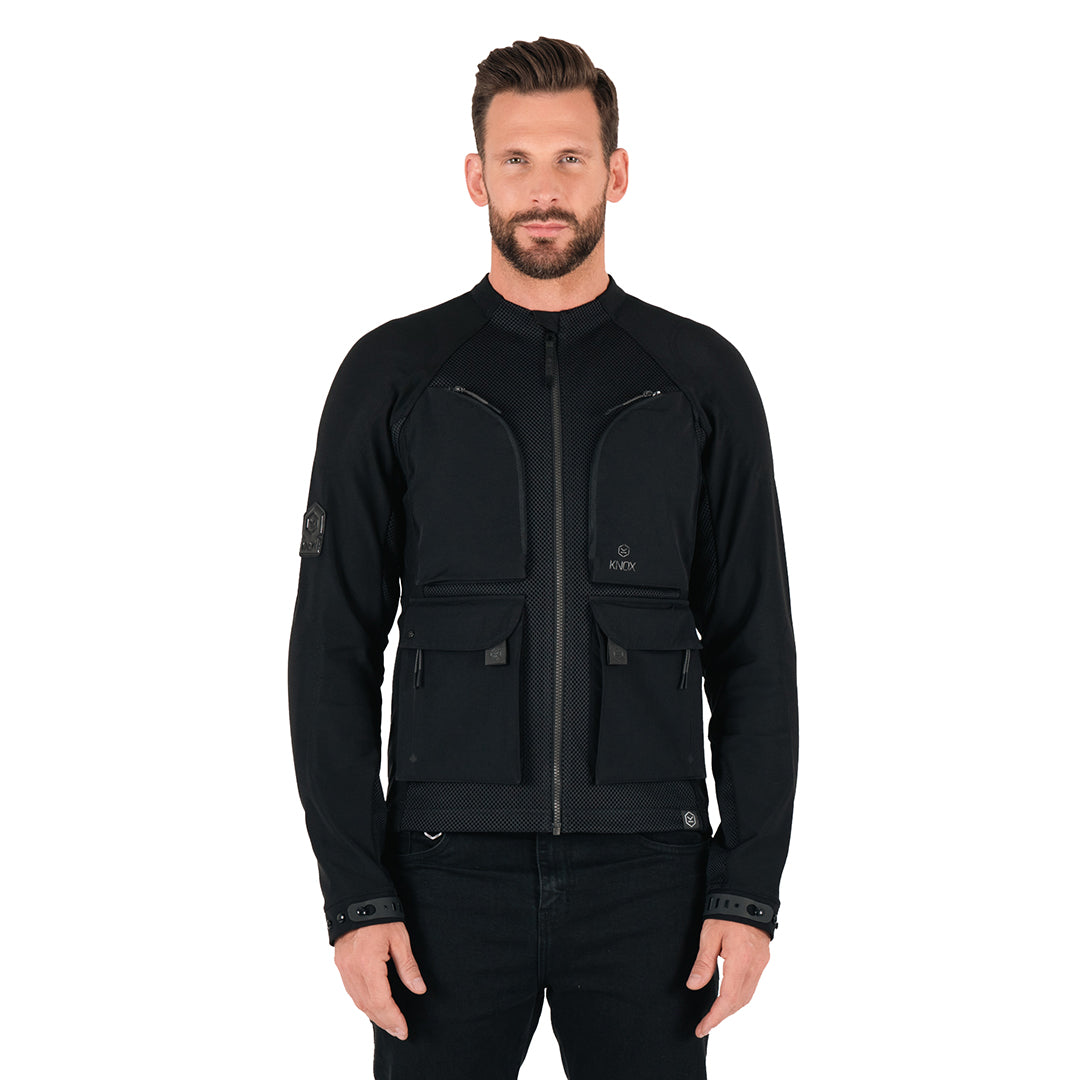 KNOX Tor DUO - Mens Armoured Shirt - Black