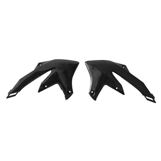 RADIATOR SHROUDS RTECH BLACK YAMAHA WR250F WR450F YX450FX YZ250F YZ250FX YZ450F YZ450FX