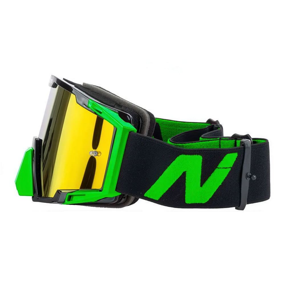 NITRO NV-100 GOGGLES [BLACK GREEN] - 2