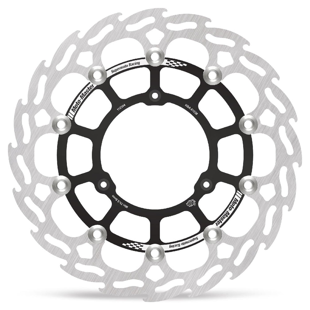 BRAKE DISC FRONT MOTO MASTER FLOATING FLAME 298MM YAMAHA YZ85 02-ON MOTARD