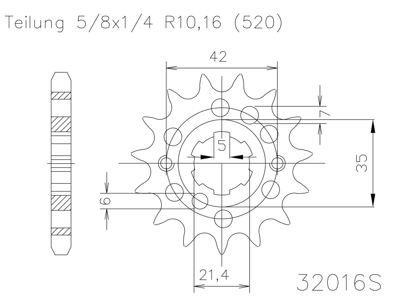 SPROCKET FRONT MOTO MASTER MADE IN HOLLAND KAWASAKI KLX450R 07-23 KX450F 06-23 KX450X 21-23 15T