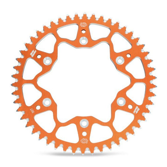 SPROCKET MOTO MASTER ALLOY KTM 125SX 250SX 150SX 200SX 360SX 380SX 400SX 250SXF 350SXF ORANGE