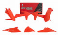 PLASTICS KIT RTECH 5 PIECE ORANGE WHITE KTM EXC XC-W XC-F XCF-W