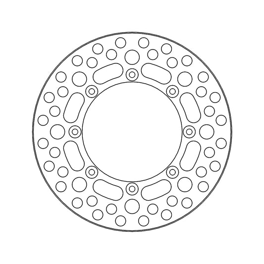 BRAKE DISC REAR MOTO MASTER VINTAGE 220MM KAWASAKI KX125 KX250 KX500 86-88