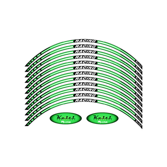 KEITI NON-REFLECTIVE WHEEL 3 STRIPE RACING WS820FG