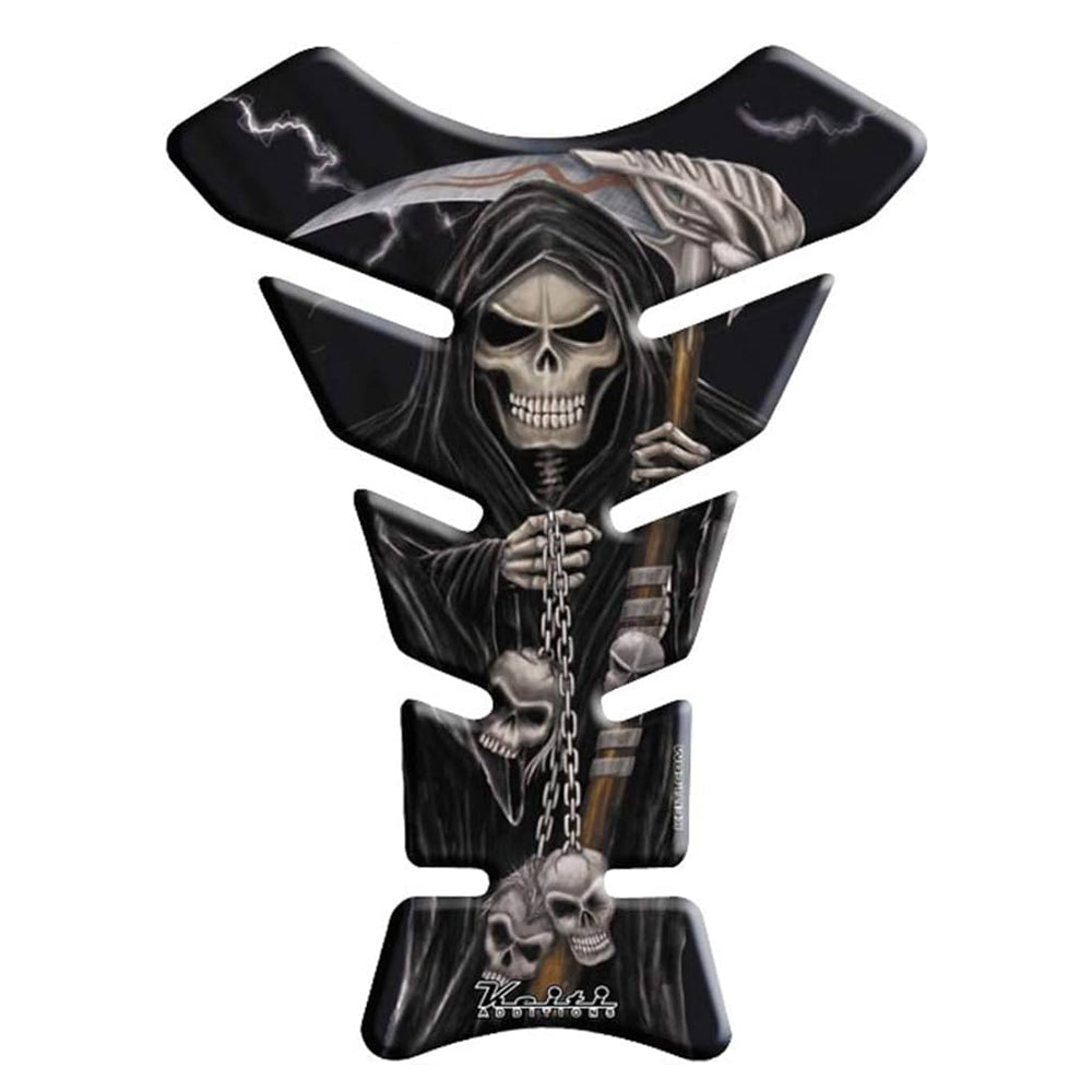 KEITI TANK PAD REAPER CHAINED SKULLS KT8120