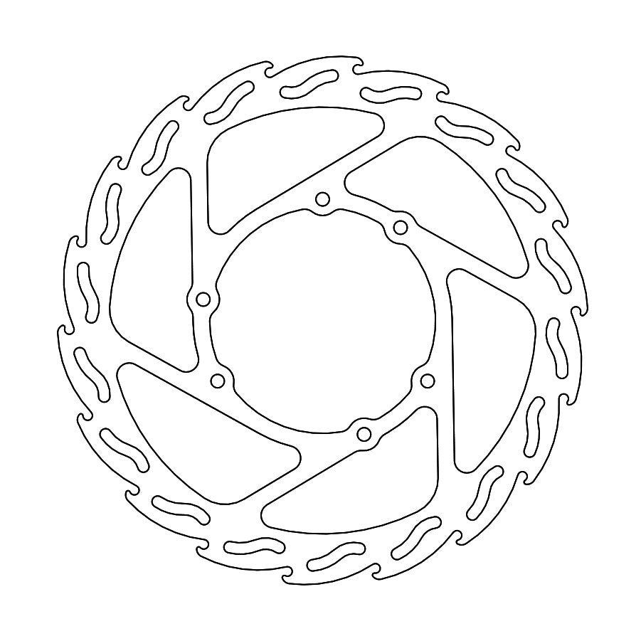 BRAKE DISC FRONT HONDA FLAME 256MM CRF250L 13-21 CRF300L 21-ON