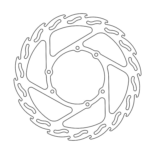 BRAKE DISC FRONT HONDA FLAME 256MM CRF250L 13-21 CRF300L 21-ON