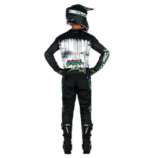 O'Neal Youth ELEMENT Rancid Pant - Black/Multi