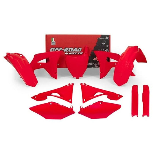 PLASTICS KIT RTECH 6 PIECE REVOLUTION RED HONDA CRF250R 22-24 CRF450R 21-24