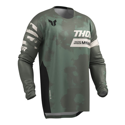 THOR MX JERSEY LAUNCHMODE BLEACH BLACK/CAMO