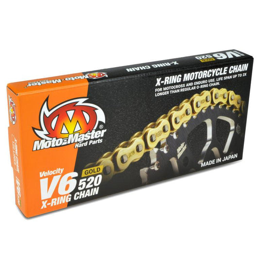 CHAIN 520 - 120 LINK MOTO MASTER X-RING V6