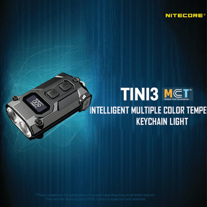 NITECORE 600 LUMEN USB-C RECHARGEABLE KEYCHAIN FLASHLIGHT ORANGE