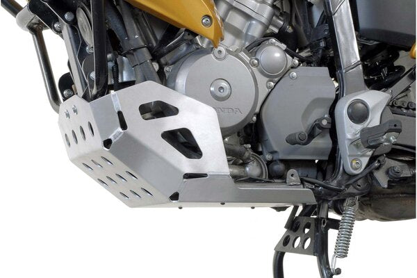 BASH PLATE SW MOTECH SILVER HONDA XL700V TRANSALP 07-12