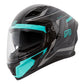 RJAYS APEX III Helmet - IGNITE Blk/Aqua | Internal Sun-Shield