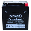 MOTORCYCLE AND POWERSPORTS BATTERY (YB9L-B) AGM 12V 9AH 200CCA BY SSB HIGH PERFORMANCE