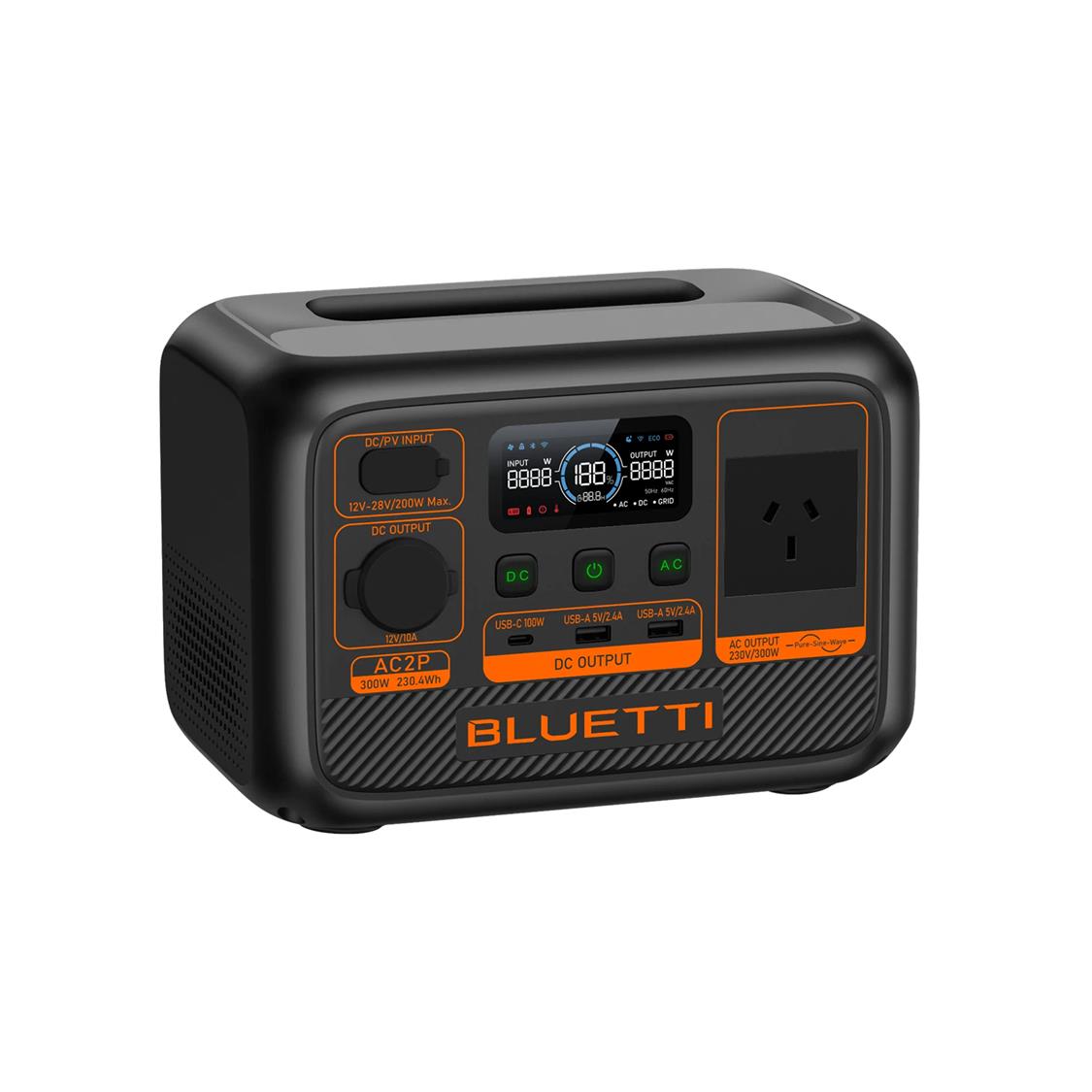 BLUETTI AC2P PORTABLE POWER STATION | 300W 230WH