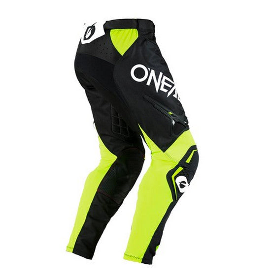 O'Neal 2025 ELEMENT Racewear Pant - Black/Neon Yellow